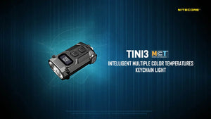 Žibintuvėlis-raktų pakabukas Nitecore TINI-3, 600lm