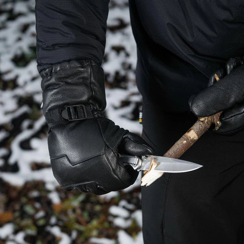 Žieminės odinės pirštinės M-Tac