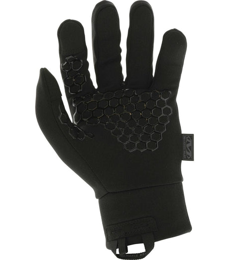 ziemines taktines pirstines mechanix base layer juoda delnas