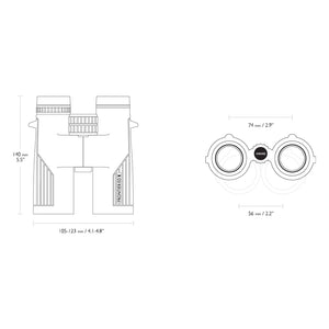 Žiūronai Hawke Frontier ED X 10x42