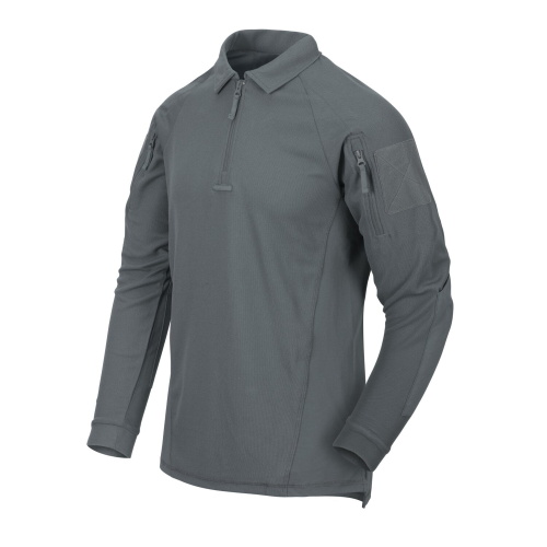 Taktiniai marškinėliai Helikon Tex Range Polo Shirt, pilki