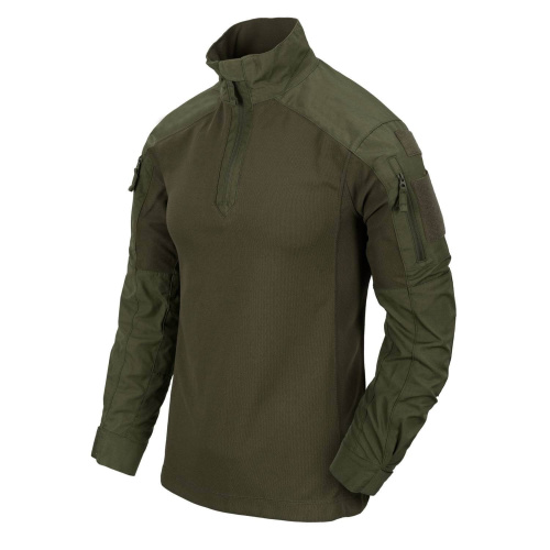 Taktiniai marškinėliai Helikon-Tex MCDU Combat Shirt, Olive zalios spalvos