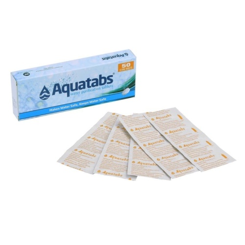 Vandens dezinfekavimo tabletės Aquatabs, 50vnt.