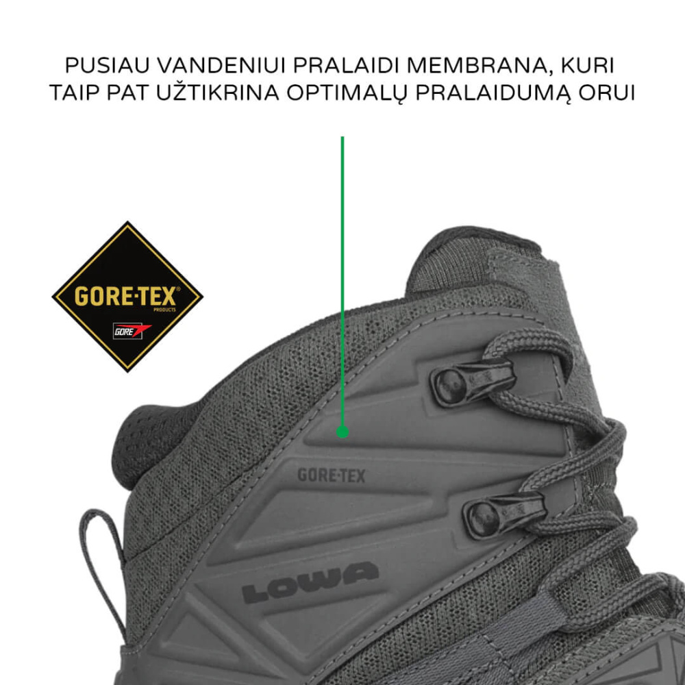 Taktiniai batai Lowa Innox Pro GTX Mid TF, GoreTex