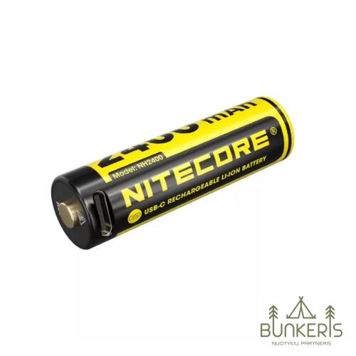 Įkraunama baterija Nitecore NH2400 2400mAh