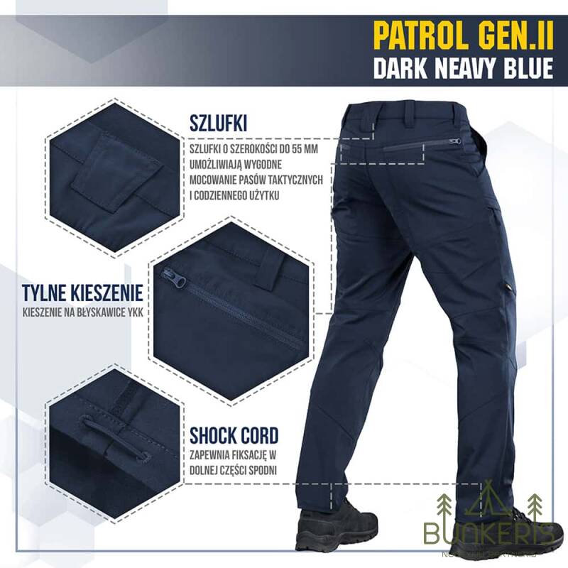 Taktinės kelnės M-Tac Patrol Gen II Flex - Image 4