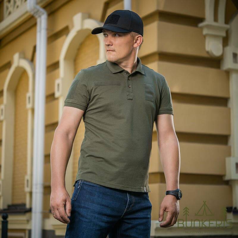 Taktiniai polo marškinėliai M-Tac 65/35 - Image 3