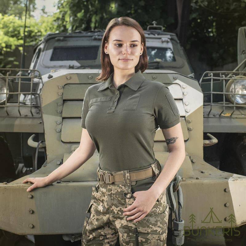 Moteriški taktiniai polo marškinėliai M-Tac 65/35 - Image 3
