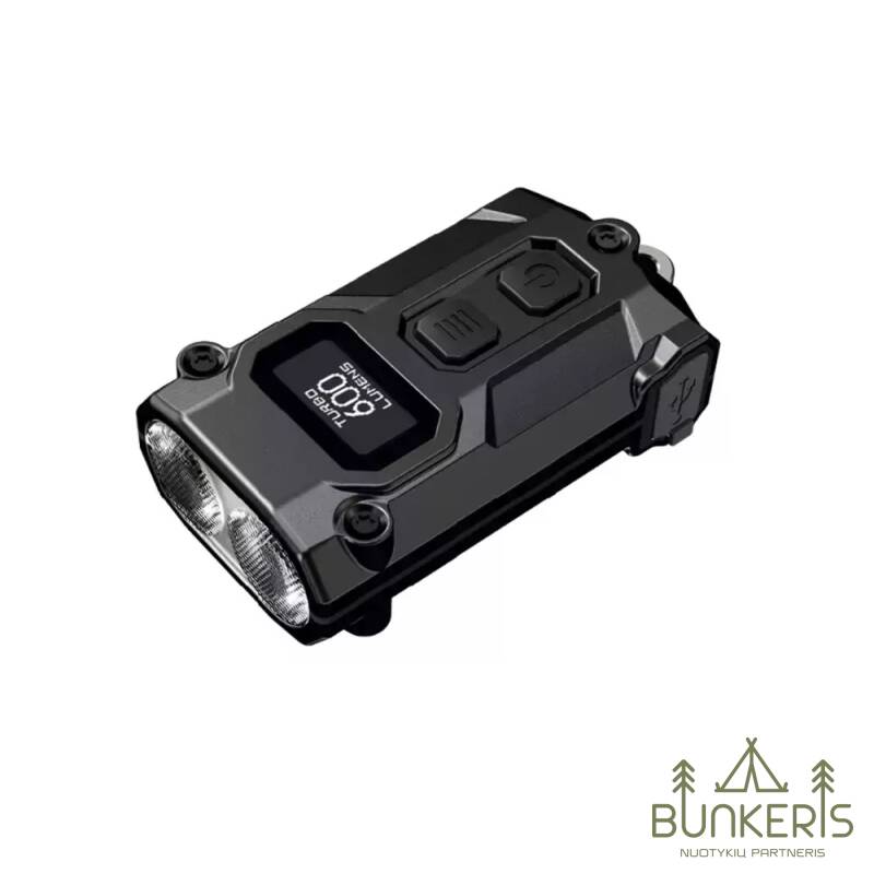 Kompaktiškas prožektorius Nitecore TINI-3, 600lm - Image 1