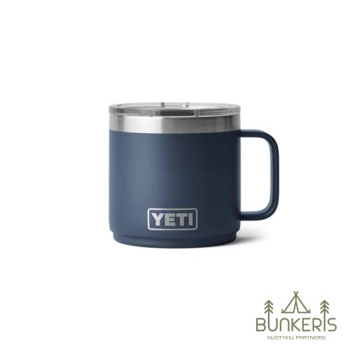 Termo puodelis YETI Rambler® Stackable Mug su Magslider™ dangteliu 