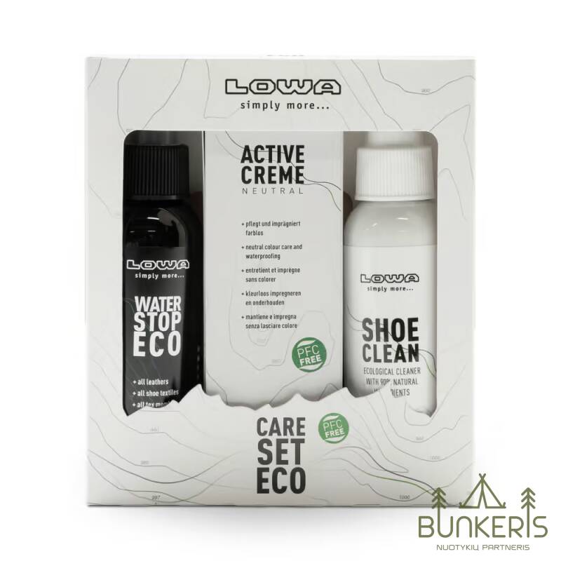 Rinkinys LOWA "CARE SET" bespalvis - Image 1