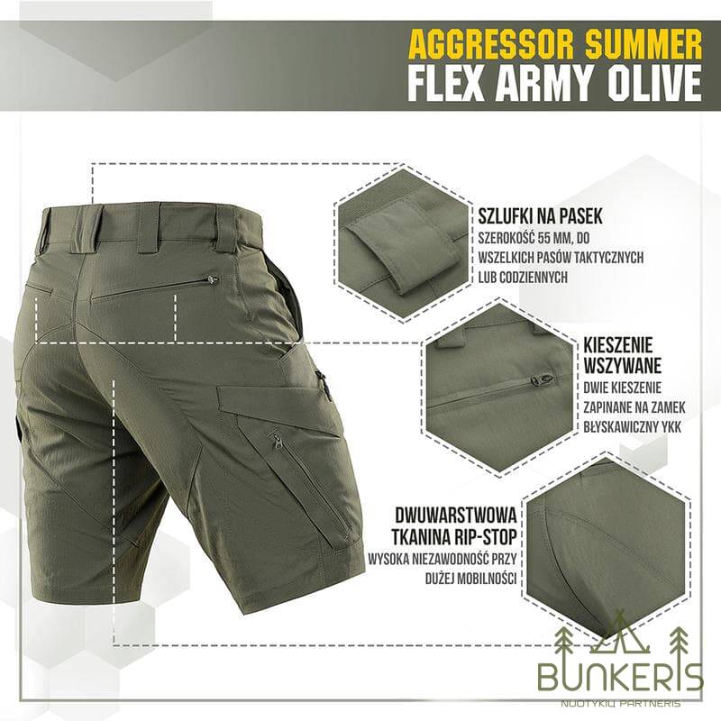 Šortai M-Tac Aggressor Summer Flex - Image 5