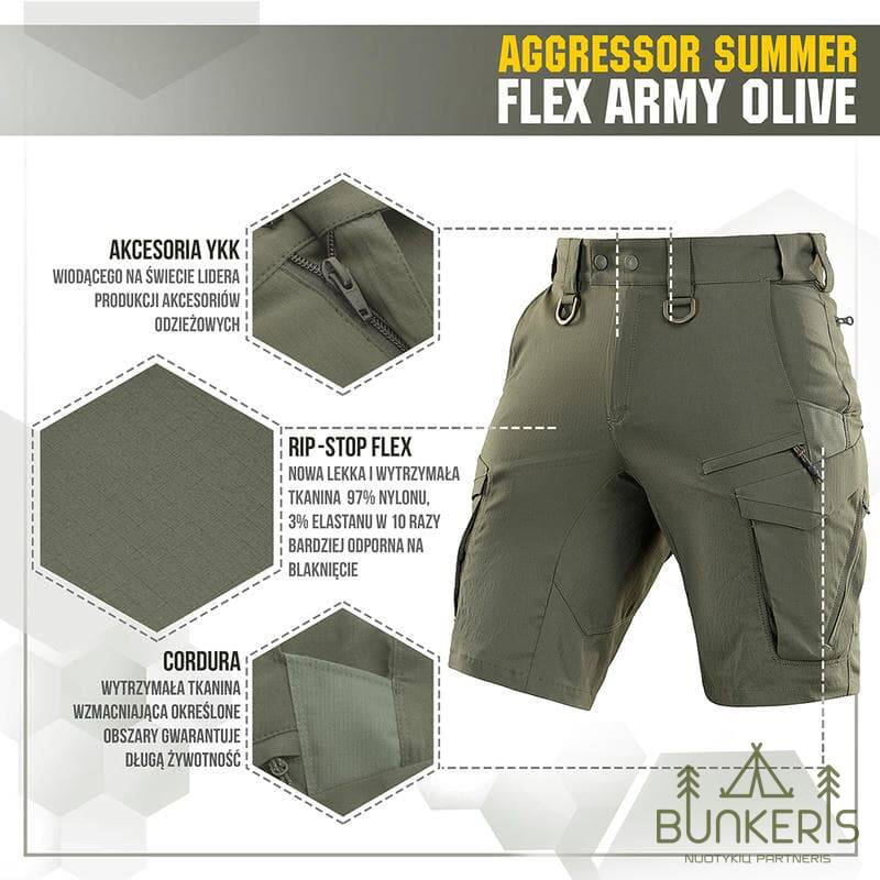 Šortai M-Tac Aggressor Summer Flex - Image 2