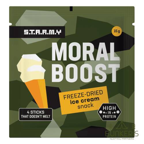 S.T.A.R.M.Y. – ŠALTYJE DŽIOVINTI VANILINIAI PROTEININIAI LEDAI