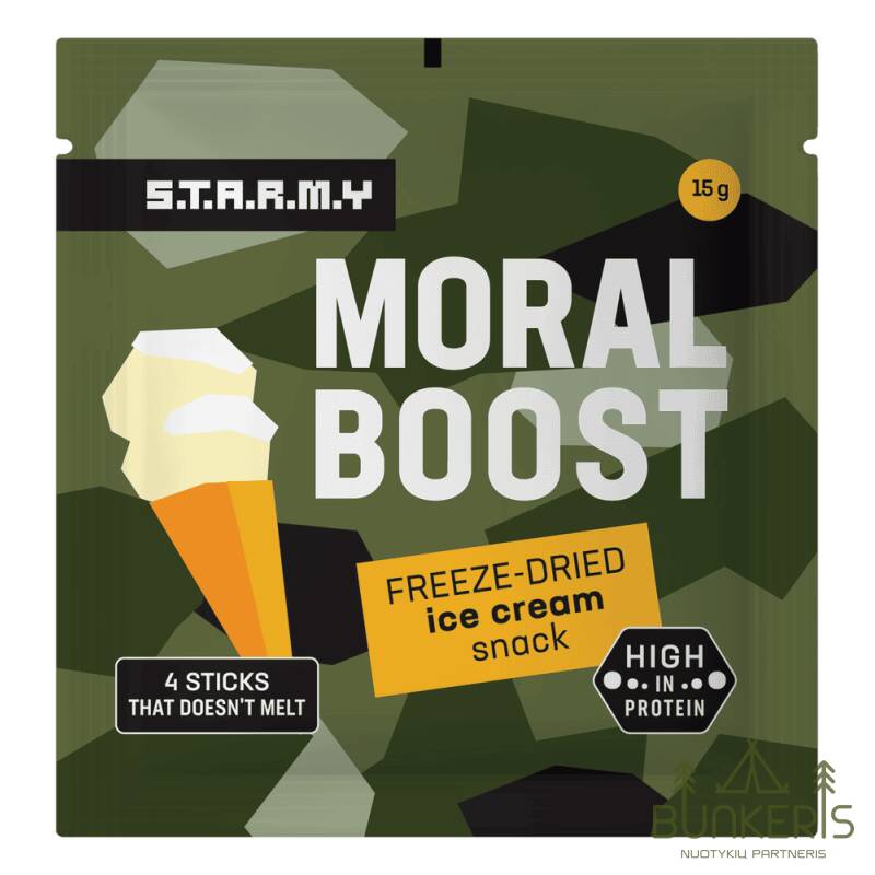 S.T.A.R.M.Y. – ŠALTYJE DŽIOVINTI VANILINIAI PROTEININIAI LEDAI - Image 1