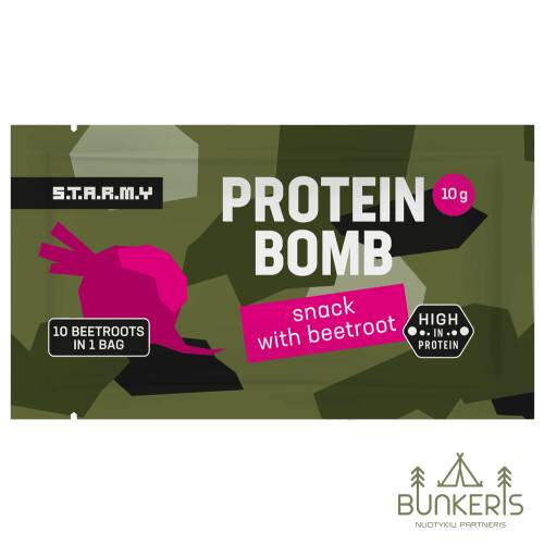 S.T.A.R.M.Y. BITES – ŠALTYJE DŽIOVINTAS BUROKĖLIŲ PROTEININIS UŽKANDIS
